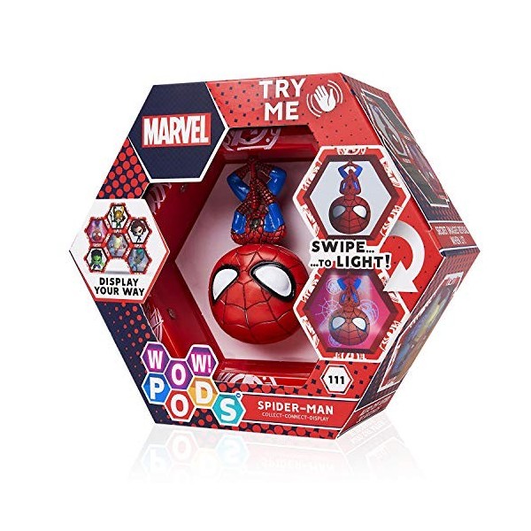 WOW! PODS Avengers – Figurine de super-héros Marvel officiel Marvel Superhero lumineux , Jouet à collectionner