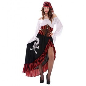 My Other Me&nbsp;–&nbsp;Déguisement de pirate pour femme Viving Costumes S