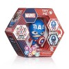 WOW! PODS Collection Avengers – Captain America , Figurine de Super-héros Lumineuse à tête branlante , Jouets et Cadeaux Offi