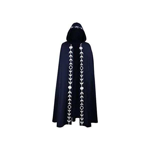 XiaoXIN à capuche dHalloween unisexe hommes femmes longue déguisement rôle Cosplay Costumes Outwear gothique médiévale acces