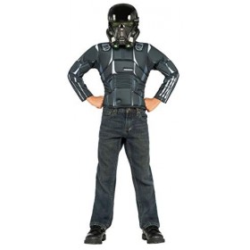 Star Wars&nbsp;–&nbsp;Death Trooper avec poitrine, cuisses et accessoires dans une boîte, taille M Rubies Spain 31906 