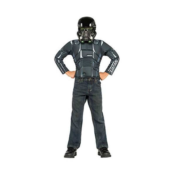 Star Wars – Death Trooper avec poitrine, cuisses et accessoires dans une boîte, taille M Rubies Spain 31906 