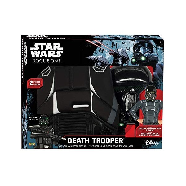 Star Wars – Death Trooper avec poitrine, cuisses et accessoires dans une boîte, taille M Rubies Spain 31906 