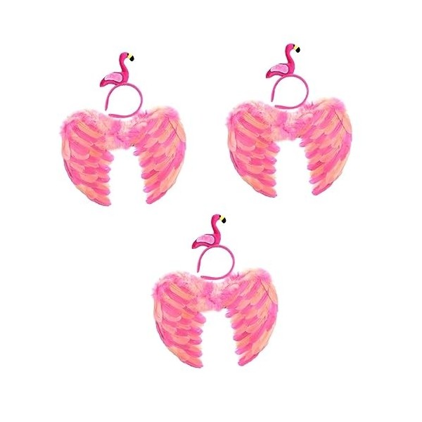 Toyvian 2 Pièces Filles Vêtements Filles Tenue Hawaïenne Fille Tenue Tenues Pour Filles Costumes Pour Filles Cosplay Aile Par