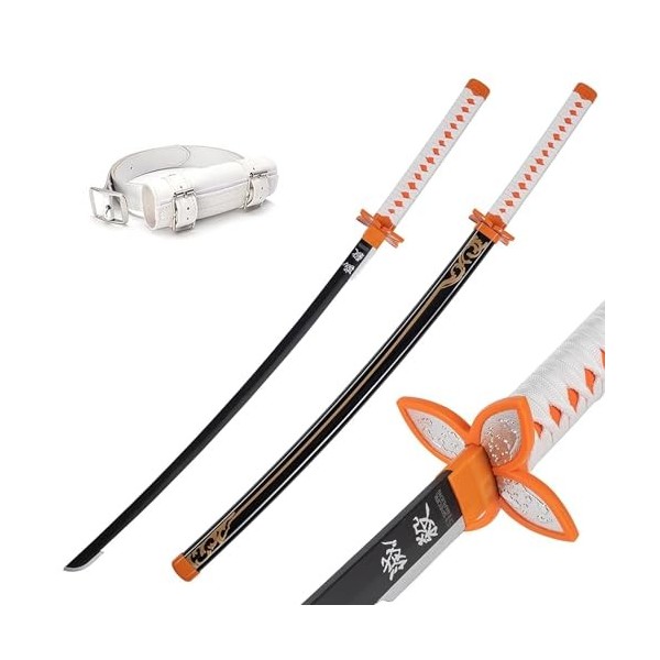 Épée En Bois Katana Japonaise, Épée De Samouraï À Texture Originale Danime, Arme Pour Enfants Et Adultes, Accessoires De Jeu