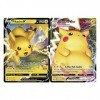 Pokemon Vmax Card Set - Pikachu VMAX 44/185 & Pikachu V 43/185 - Vivid Voltage - Ultra Rare Card Lot