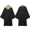 PIUMOJ Cape de Harry, Robe de Magicien, Potter Costume de Magicien, Robe de Gryffondor, Robe daccessoires Déguisement pour E