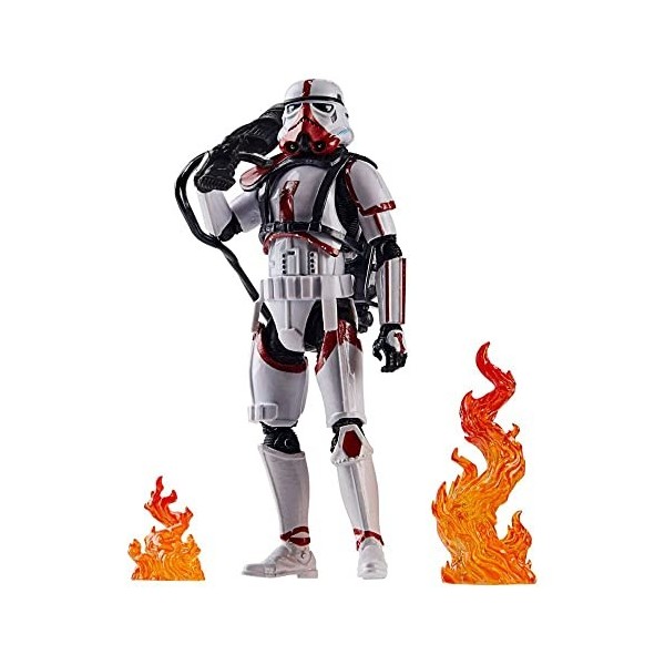 Star Wars Le Mandalorian Articulée Incinerator Trooper & Grogu Chiffre, 10 cm Hauteur