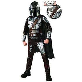 Rubies - STAR WARS officiel -Déguisement luxe The Mandalorian 5-6 ans