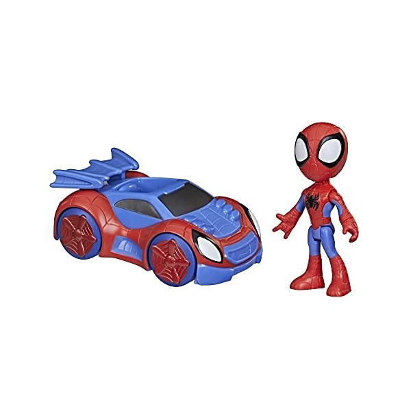 Hasbro Spidey and His Amazing Friends - Figure & Web-Crawler Vehicle F1940 