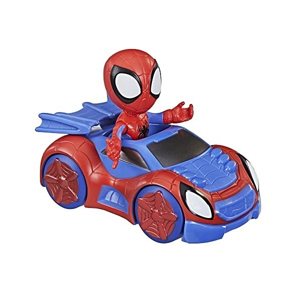 Hasbro Spidey and His Amazing Friends - Figure & Web-Crawler Vehicle F1940 