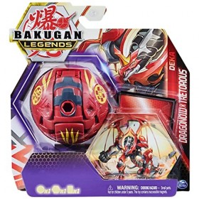 Bakugan Legends 2023- Pack 1 Bakugan Deka Saison 5- 1 Bille Deka Avec 1 Bakucore Format Deka Et 1 Carte Collection - Dessin A