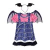 Costume de vampire - costume - vampirina - fille - déguisement - carnaval - halloween - cosplay - accessoires - bandeau - ail