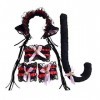 Noir et rouge - beaucoup de chat chat sexy - bandeau - queue - bracelets - collier - déguisement - carnaval - halloween - acc