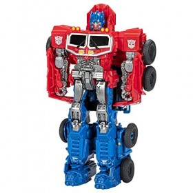 Transformers Bumblebee Cyberverse Adventures Dinobots Unite Smash Changer Optimus Prime Figurine 22,5 cm F8067 Multicolore