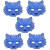 SEWACC Masque De Déguisement 5 Pièces Mousse Lion Robe Accessoires Enfant Filles Vêtements 3D Animal Costume Accessoires De F