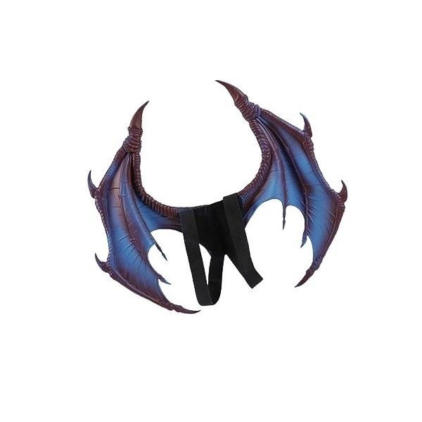 ibasenice Accessoires De Bal Accessoires De Cosplay Déguisement Noir Enfants Aile De Dragon Costume Maléfique Hommes Ailes De