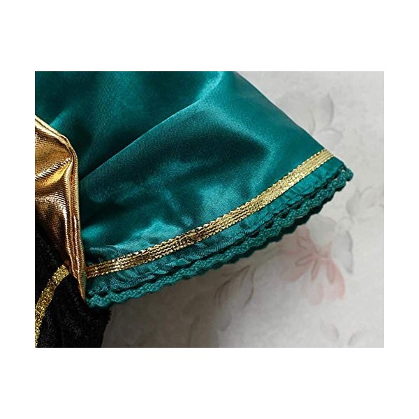 IBTOM CASTLE Costume de sirène Ariel pour enfants, déguisement pour filles, queue décailles de poisson, pour Halloween, carn