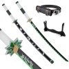 OPFWBH Épée De Guerrier, Tueur De Démons, Katana en Bois, Anime Japonais, Cosplay, Halloween/fête À Thème, Accessoires De Dég