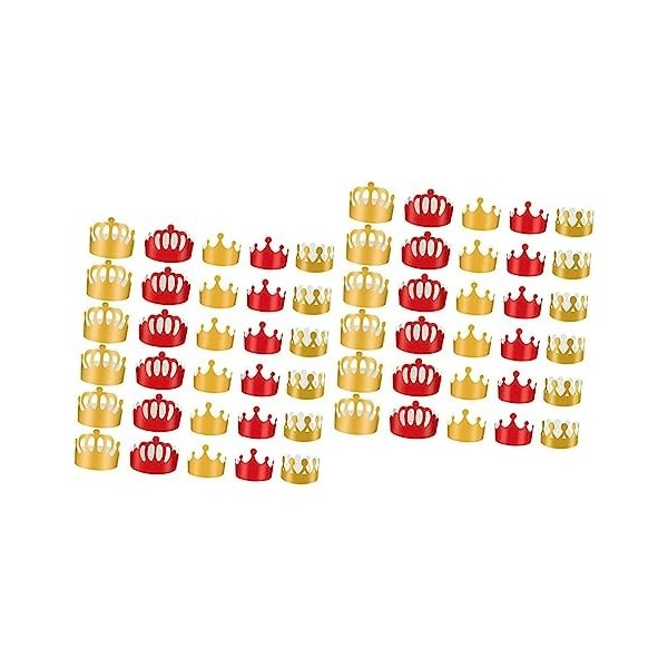 90 Pcs Couronne Topper Morceau De Cheveux Enfants Bonnets De Douche Pour Les Filles Bébé Bandeaux Couronne Cap Chapeau De Fêt