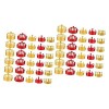 90 Pcs Couronne Topper Morceau De Cheveux Enfants Bonnets De Douche Pour Les Filles Bébé Bandeaux Couronne Cap Chapeau De Fêt