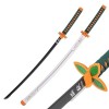 Épée Guerrier Démon Slayer Épée En Bois Cosplay Katana Japonais Anime Samouraï Jouet Épée Halloween/Soirée À Thème Accessoire