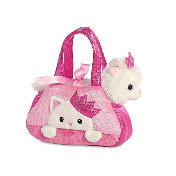 Aurora Aurora-32791-Fancy Pal Peek-A-Boo Princesse Kitty, 32791, Rose