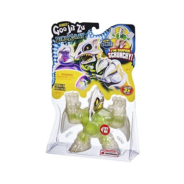 Heroes of Goo Jit Zu - Figurine daction Dino X Ray Terrack, Multicolore CO41190 