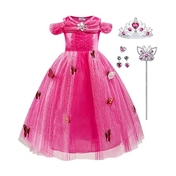 LiUiMiY Déguisement Princesse Fille Costume Enfant Bébé Halloween