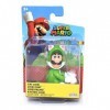 World of Nintendo - Super Mario - 09081 - Figurine articulée 6.3cm - Personnage Luigi Chat
