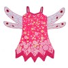 Lito Angels Déguisement Robe Mia et Moi Enfants Filles Costume Halloween avec Ailes, Pantalon Legging et Bracelet, Taille 8-9