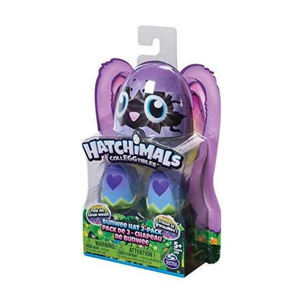 Hatchimals Hatchimals-HATCHIMALS-6045509-BOUNCING BUNWEES 2PK S5 Figurine Fille, 6045509, Multicouleur