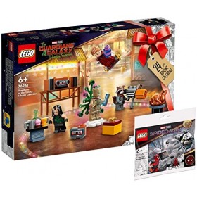Lego Lot de 2 : calendrier de lAvent 76231 Les Gardiens de la Galaxie et 30443 Spider-Mans Bridge Duel Polybag