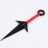 Accessoires de cosplay Ninja - Jouets en plastique - Bandeau Ninja Kunai 1, 1 jeu de fléchettes étoilées, 3 kuna, 2 gros kuna