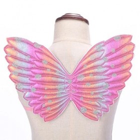 BBAUER 2 Ensembles de déguisements Ensemble chérubin Aile Accessoire Habiller Elfe Ange Filles fée Aile et Baguettes for Phot