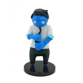 Bizak Gang Beasts, Pack de 5 Figurines en Blister Costume Spiderman, Figures à Collectionner du Jeu multijoueur de Combat 64