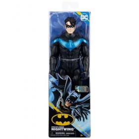 DC COMICS | BATMAN | Personnage à léchelle 30 cm de Nightwing des BD de Batman avec décorations originales et 11 points dar
