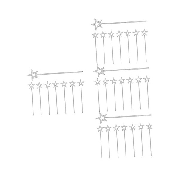 Toyvian Jouets Enfants 32 Pièces Pour Enfants Accessoires De Bal Ensemble De Jeu Pour Enfants De Fée Cosplay De Fée De Poche 