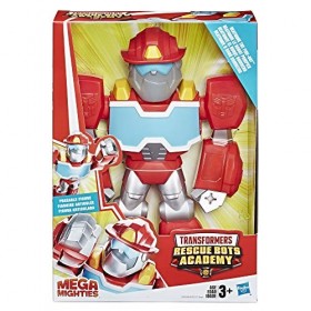 Transformers Playskool Heroes Mega Mighties Transformers Rescue Bots Academy Optimus Prime Figure, Collectible Toys for Kids 