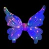 PW TOOLS Papillon électriques,Papillon colorées pour Filles - Ailes dangle déguisement fée pour Filles, Accessoires déguisem