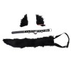 Abaodam 1 Ensemble Cosplay Costume Halloween Accessoires Maquillage Pinces À Cheveux Oreilles De Chat Nœud Papillon Queue De 