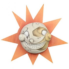 FNAF Masque de nuit en forme de goutte de soleil pour Halloween Décoration de fête Jouet lumineux pour enfants Flash coloré I