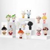 POP MART DIMOO Figurines de collection de personnages rétro de 6,3 cm - Personnage articulé de qualité supérieure - Cadeau po