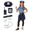 Morph Deguisement Policier Fille, Costume Policier Fille, Déguisement Policière Fille, Déguisement Police Fille, Déguisement 