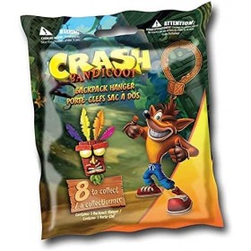Toptoys2u Bargain Bundles Crash Bandicoot Coffret cadeau 3 pièces – Figurine en vinyle oxyde dazote et 2 figurines Crash Ban