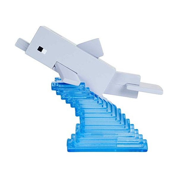 Minecraft Dolphin Craft-A-Block Assortiment de figurines Pixellisées authentiques