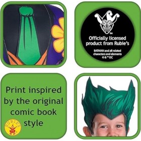 Rubies Costume officiel DC Le Joker méchant pour enfant Taille M 5-7 ans