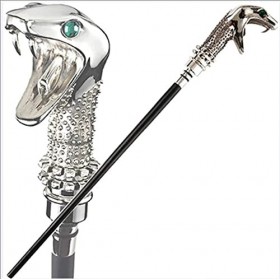 XuRX Lucius Malfoy Baguette de rôle des Accessoires de Jeu de rôle, Wand Wizard Training Wand 36cm