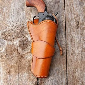 Étui Dissimulé En Cuir Médiéval, Porte-pistolet Revolver Cowboy Western Pour Canon De 6 Pouces, Accessoire De Style Steampunk