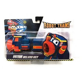 TOYSGIOCATTOLI Victor Deluxe 20185672 Robo Trains Diecast Ensemble de jouets